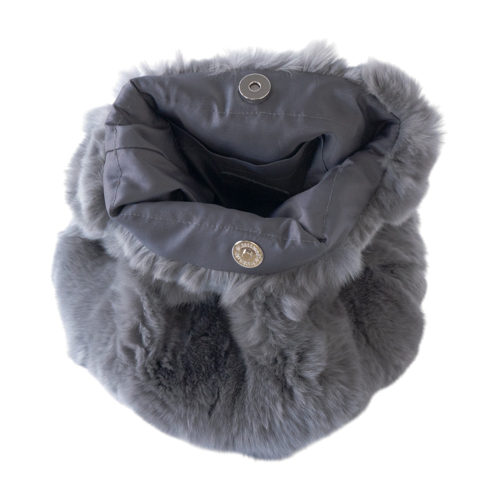 【11/21(金)22:00～ 26時間限定販売】【数量限定】 ワンハンドルファーバッグ・PAW  (パウ)   / グレー