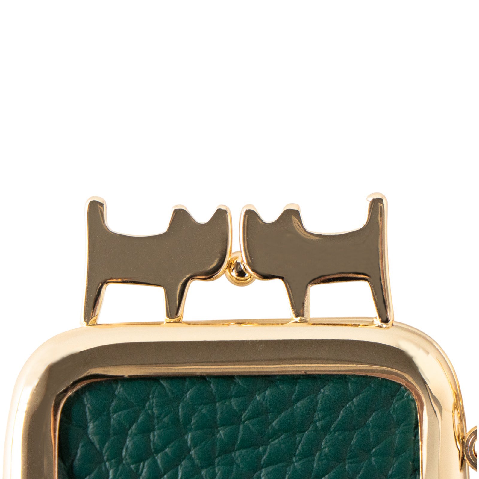 プチにゃまぐちキーホルダー　キュイール・マッシュ / エメラルド