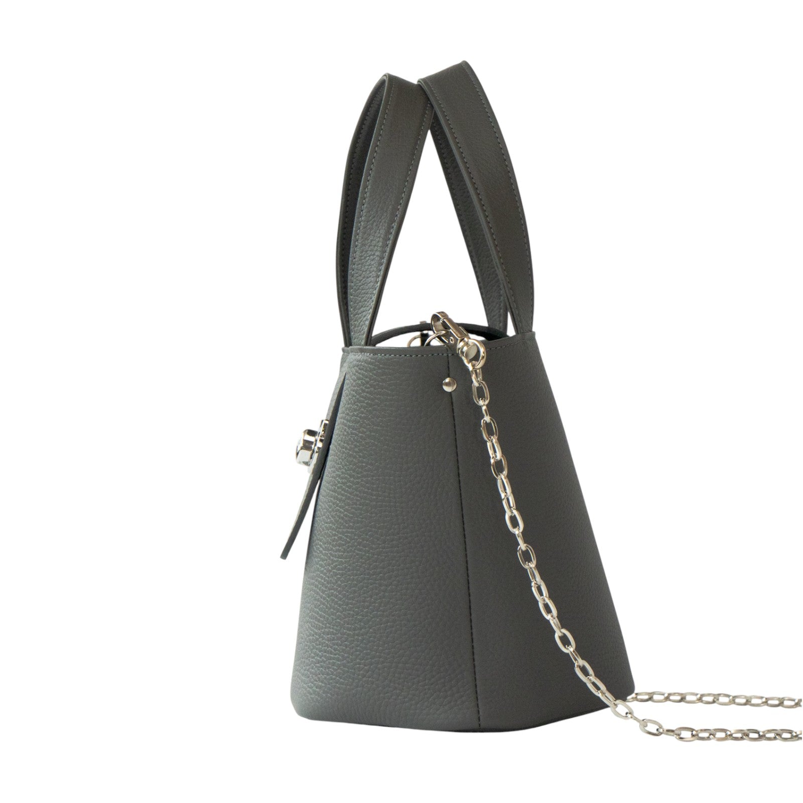 【12/7(日)22:00～ 26時間限定販売】【数量限定】 チェーンショルダー付きミニバッグ・PAW  (パウ)   / グラファイト