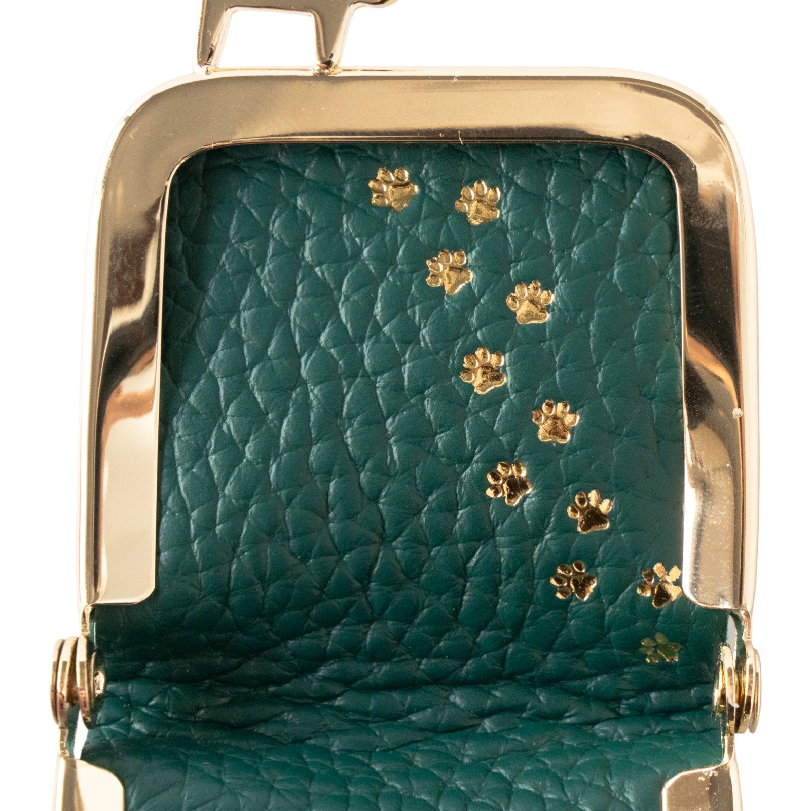 プチにゃまぐちキーホルダー　キュイール・マッシュ / エメラルド