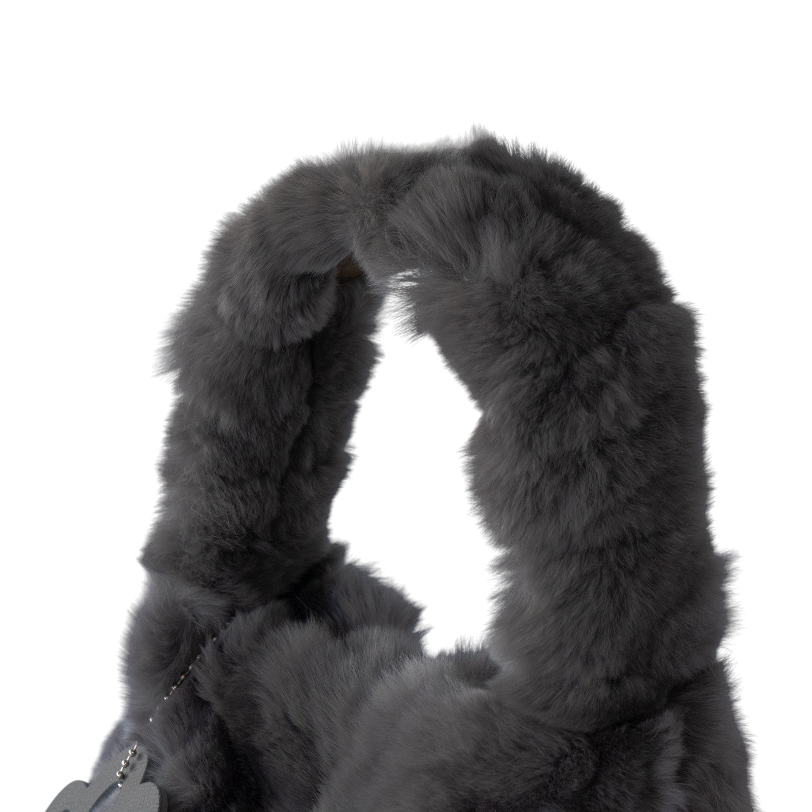 【11/21(金)22:00～ 26時間限定販売】【数量限定】 ワンハンドルファーバッグ・PAW  (パウ)   / グレー