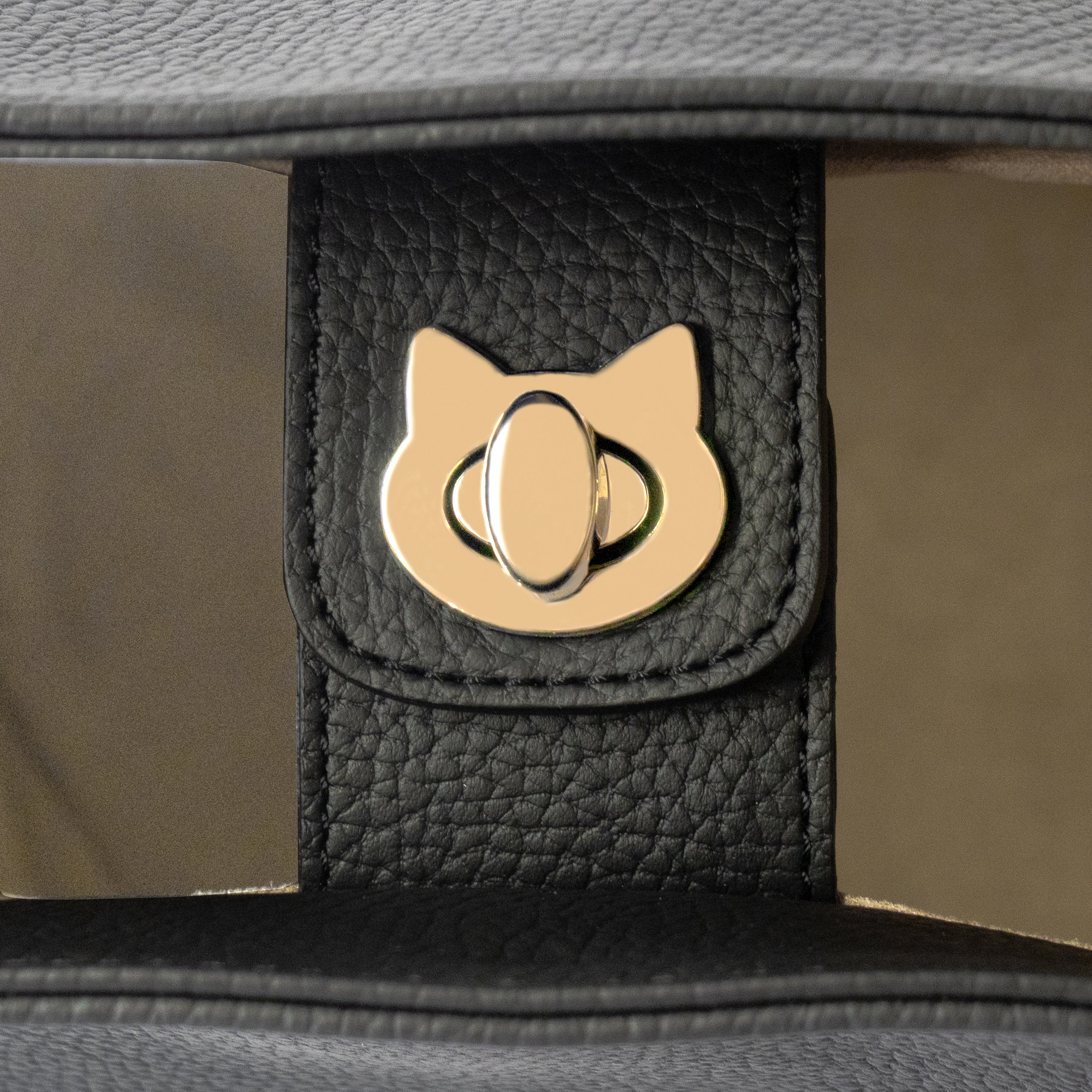 3WAYバッグ PAW (パウ) キュイール・マッシュ / ブラック [選べる金具