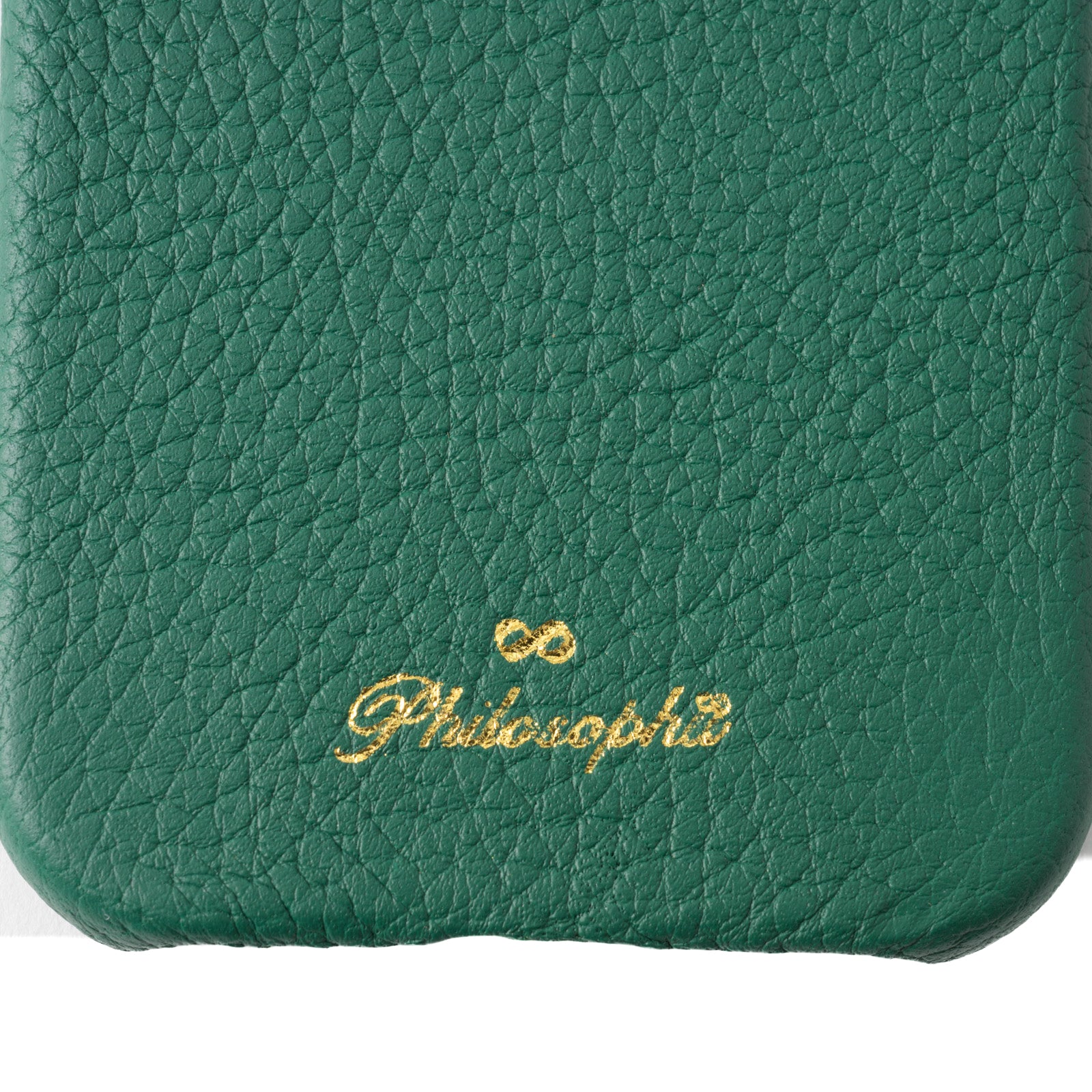 [6th Anniversary Sale] iPhone Back Cover (iPhone 15 Pro/Emerald) Taurillon Clemence