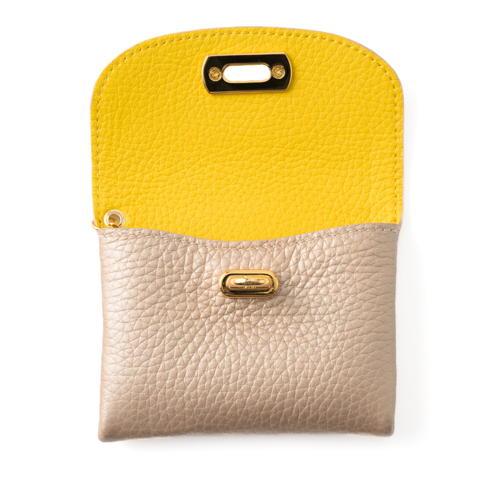 Leather flap smart key case / Taurillon Clemence