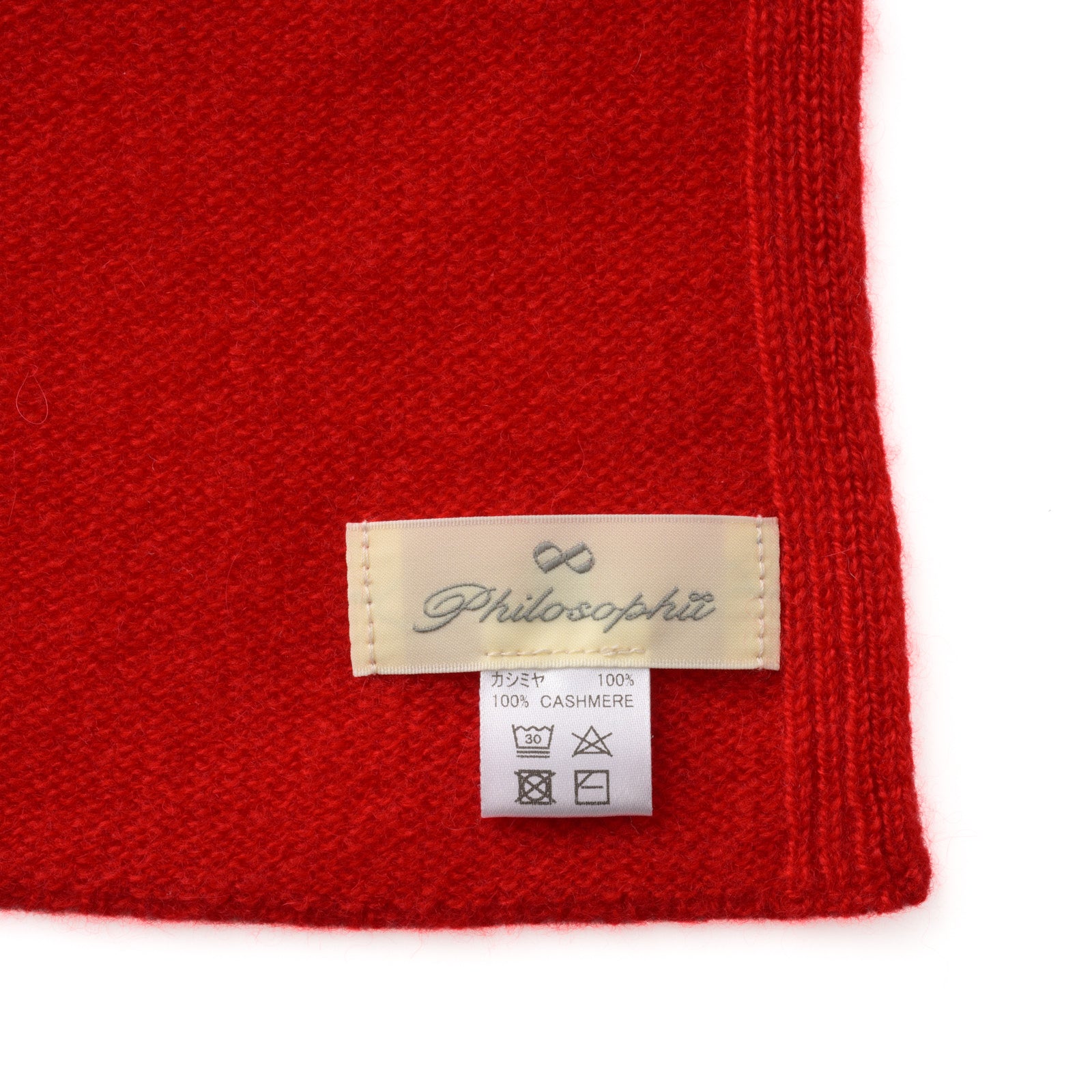 Cashmere knit stole (regular size)