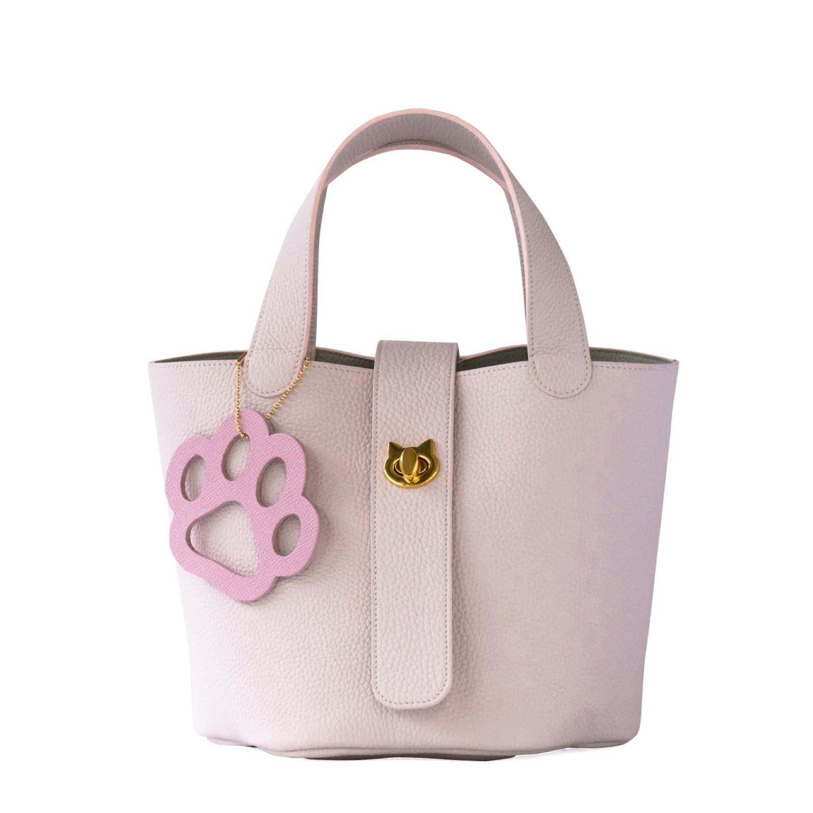 [On sale for one day only on Saturday, February 22nd] [Limited quantities] Baguette bag PAW with paw charm in Taurillon Clemence/Mauve pale