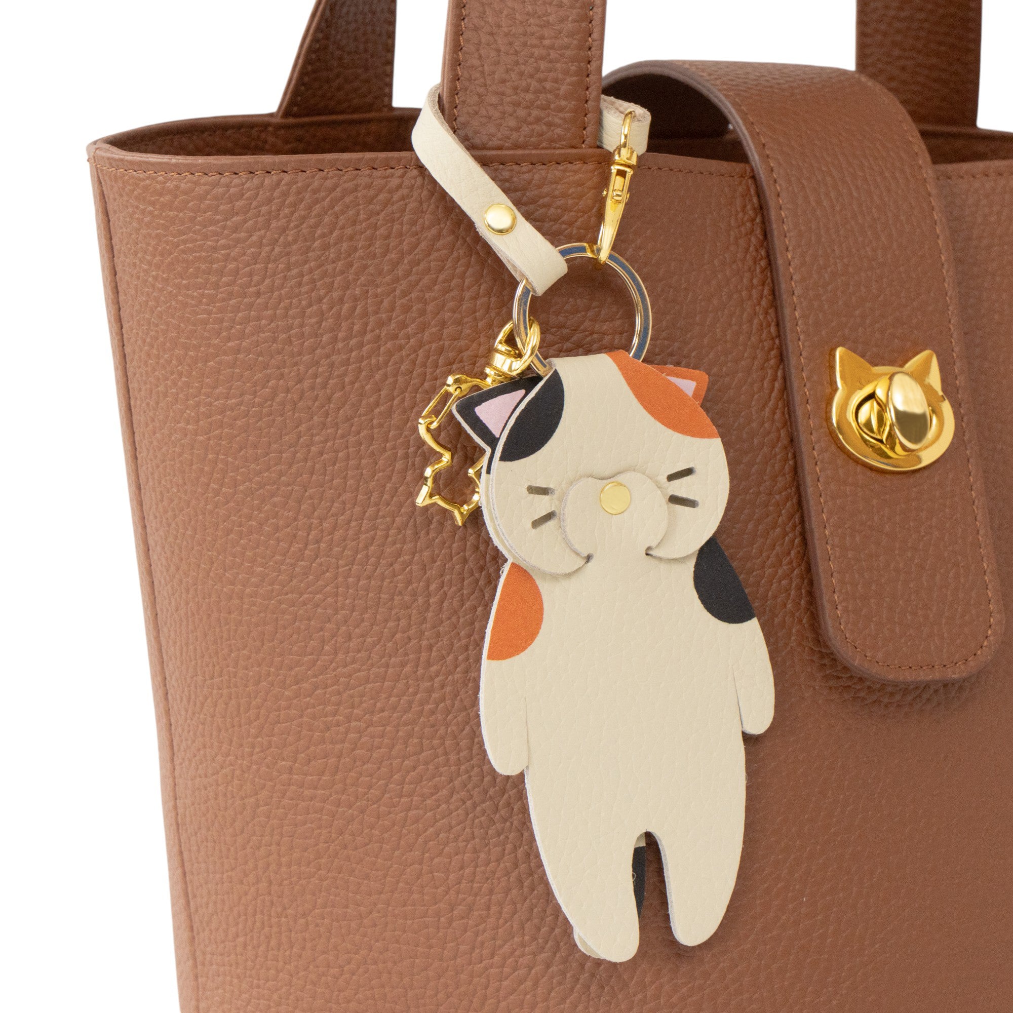 Printed cat charm / Mike