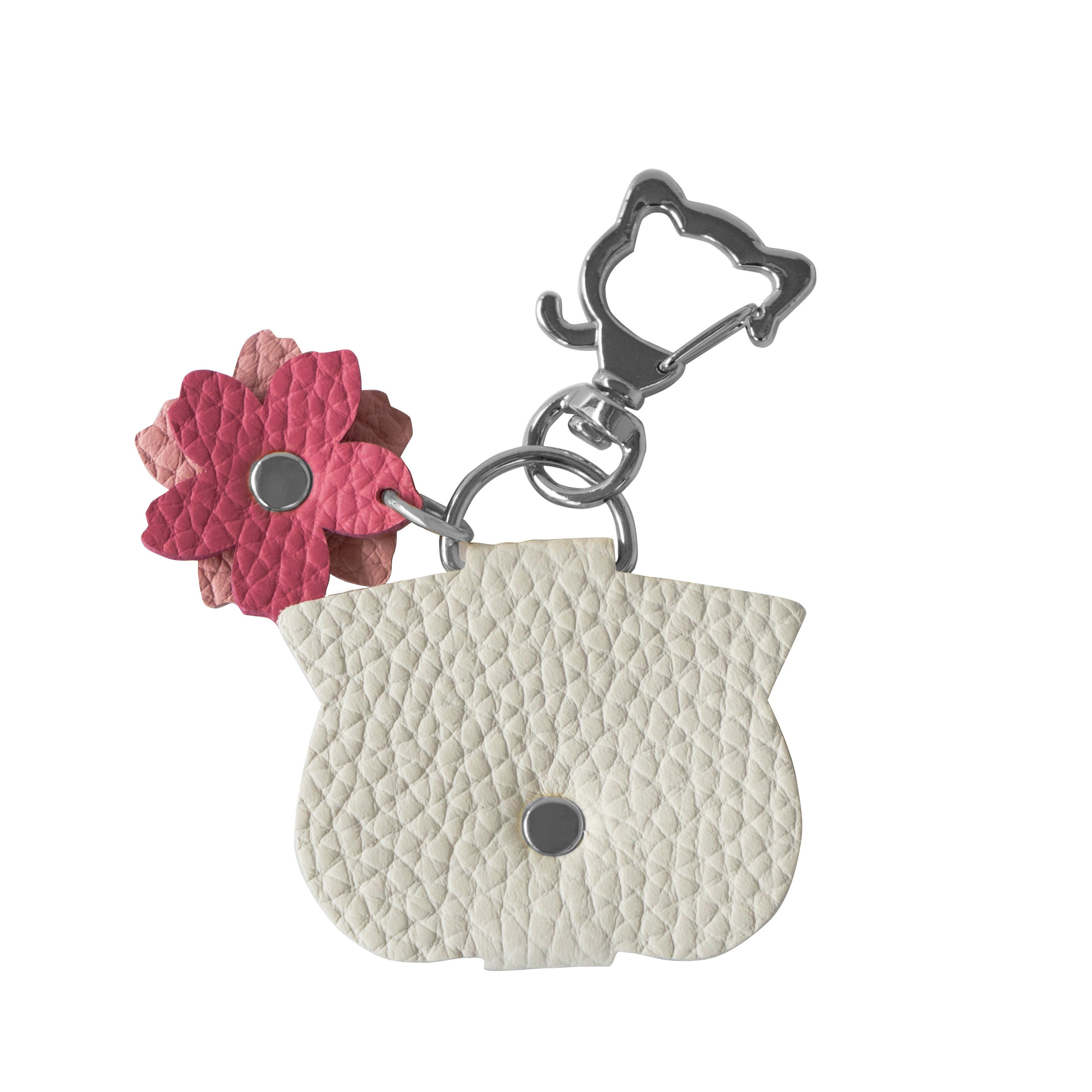 【3/20(金)20:00～ 数量限定】【さくらねこの日特別SET】PAWラウンドファスナー長財布   さくらねこチャームSET  /  ラベンダー