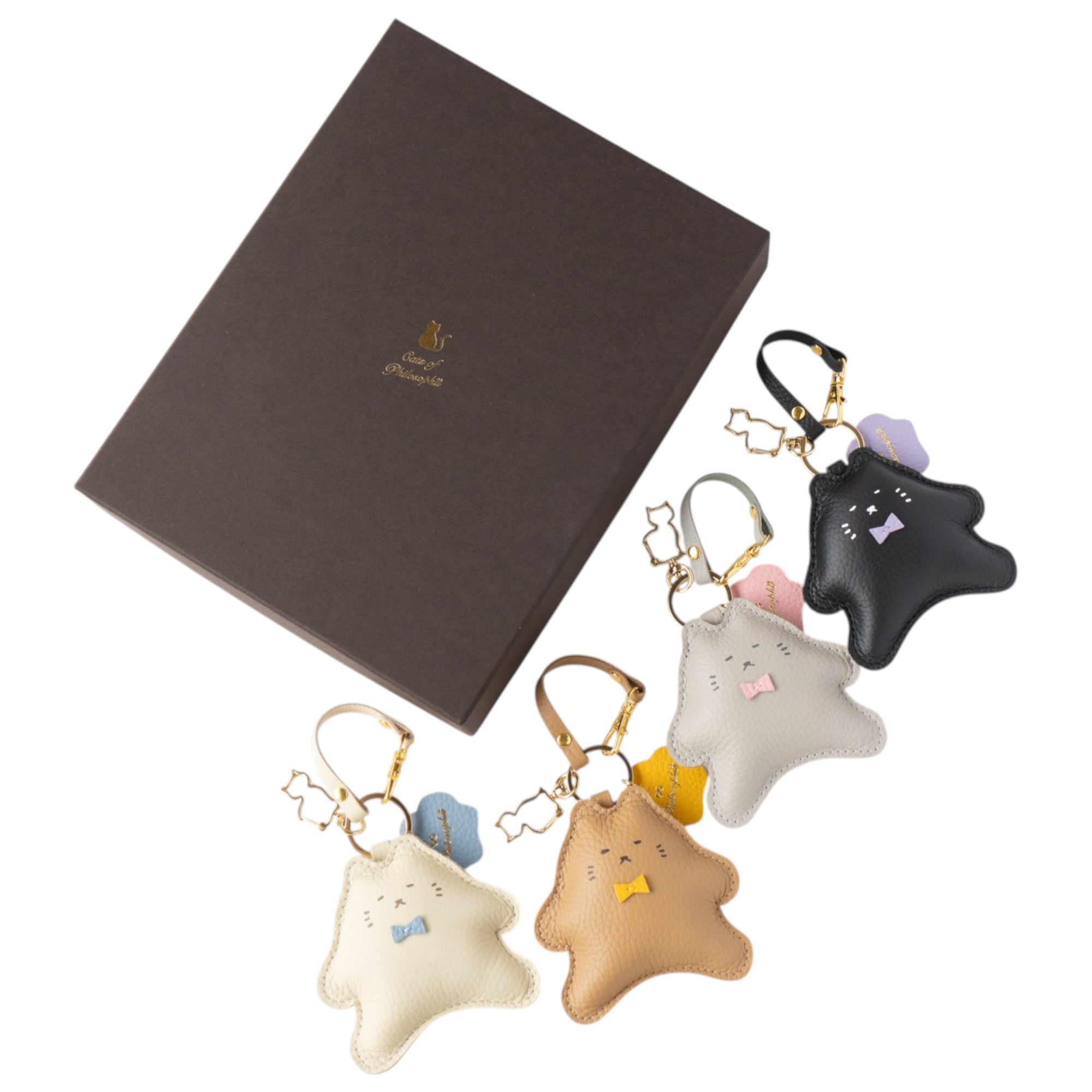 【8/7(木)22:00〜 26時間限定販売】にゃんぺんチャーム4匹セット   にゃんぺんず