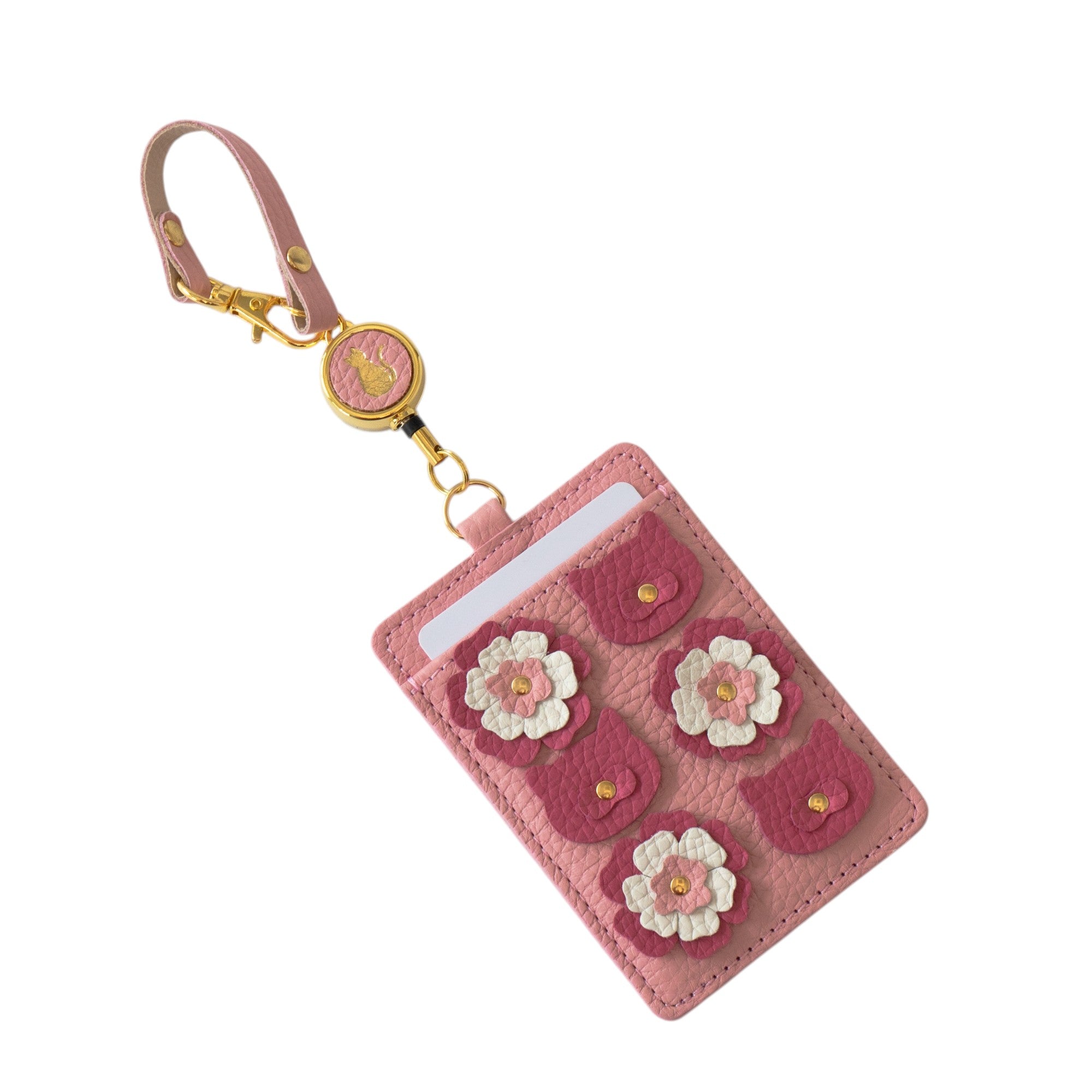 [Pre-order sales: May 15th (Fri) 22:00 - 17th (Sun)] Flower Nyapass Case Cuir Mash / Sakura Pink