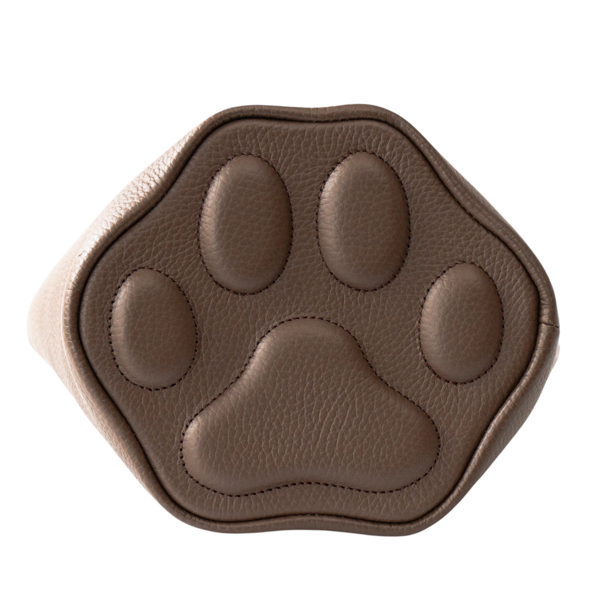 [New and Improved] Shoulder Bag PAW (Paw) Cuir Mash / Chocolate