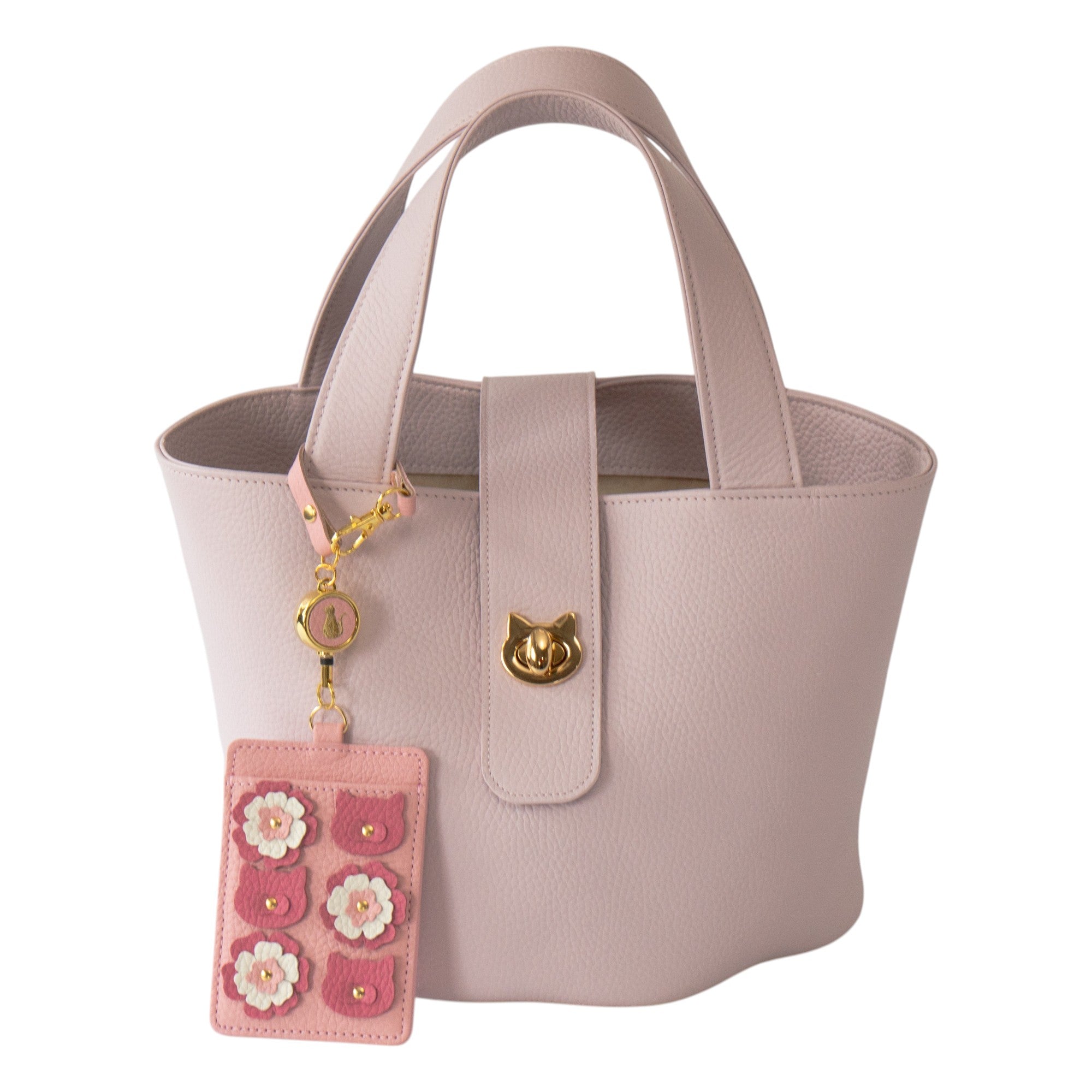 [Pre-order sales: May 15th (Fri) 22:00 - 17th (Sun)] Flower Nyapass Case Cuir Mash / Sakura Pink