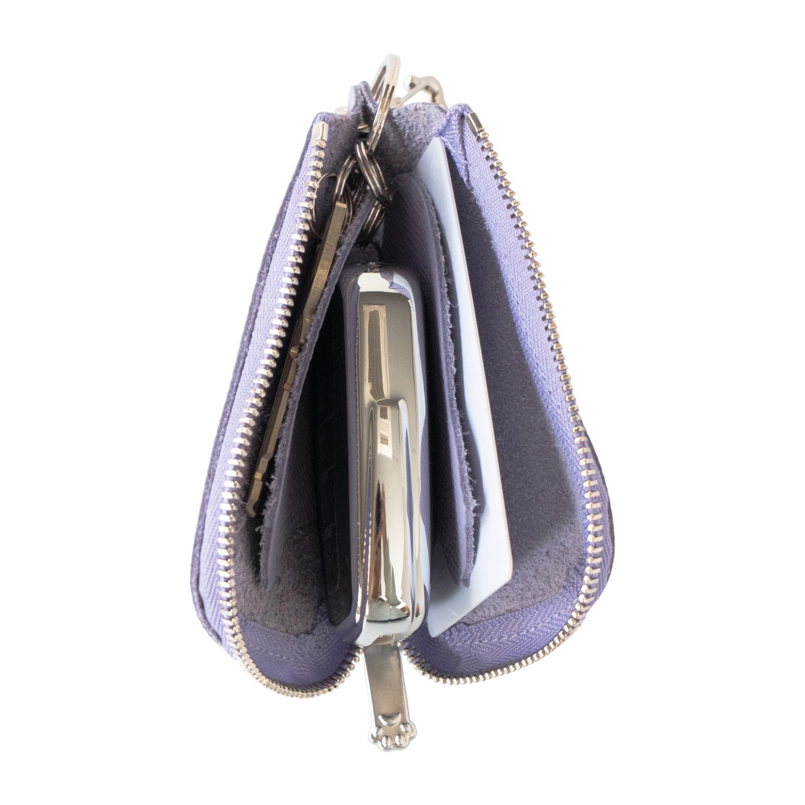 スマートキーケース　キュイール・ミネルバ  /  ラベンダー