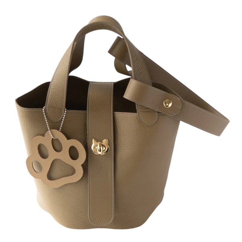 Big Paw Charm Cuir Minerva / Chai